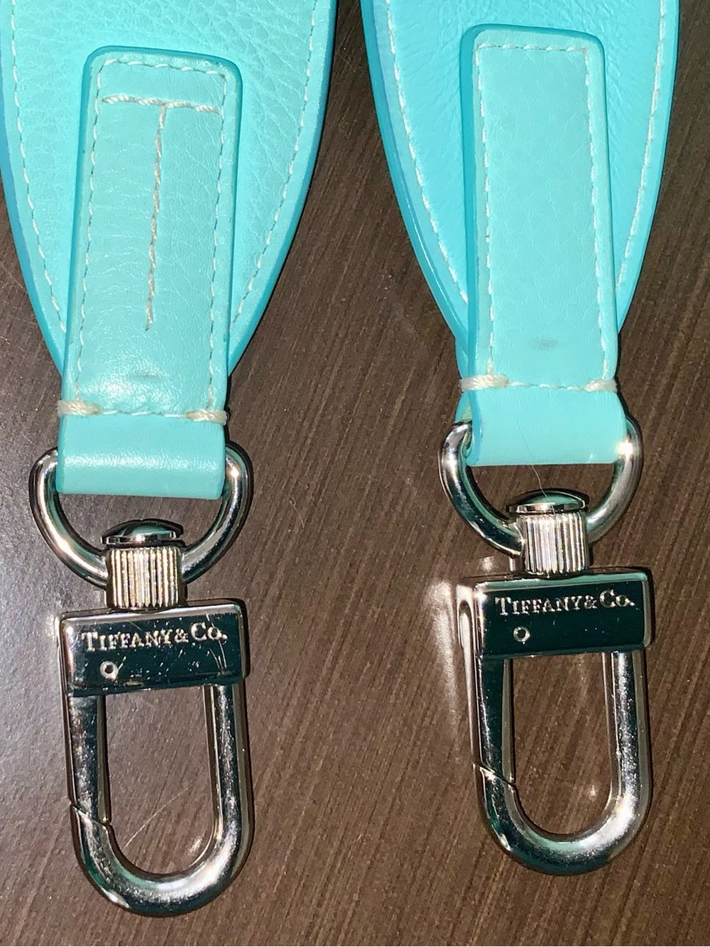 Tiffany & Co. Leather Tote with $$$ Stripe Leather Strap (Retired) - Picture 8 of 16